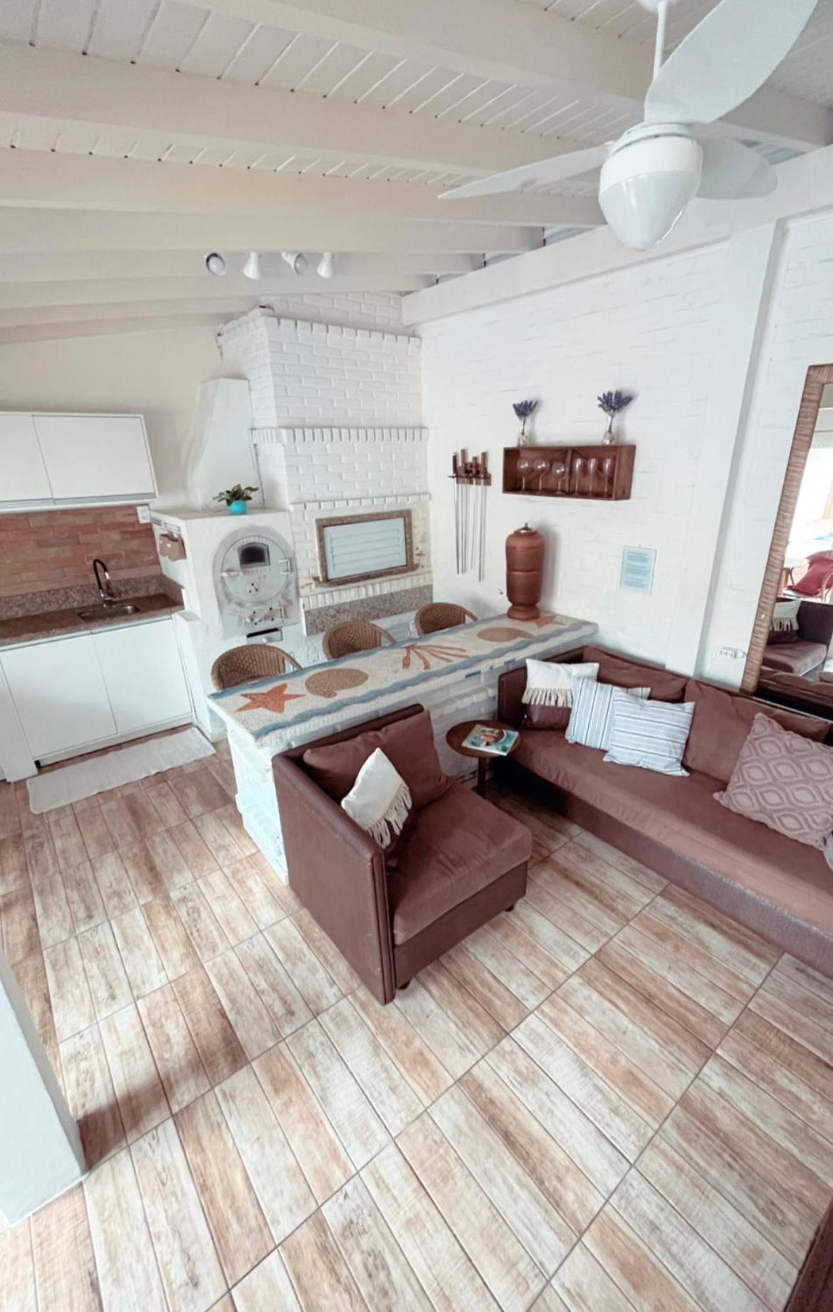Casa com piscina e acesso a pé à Praia do Santinho Florianópolis Extérieur photo